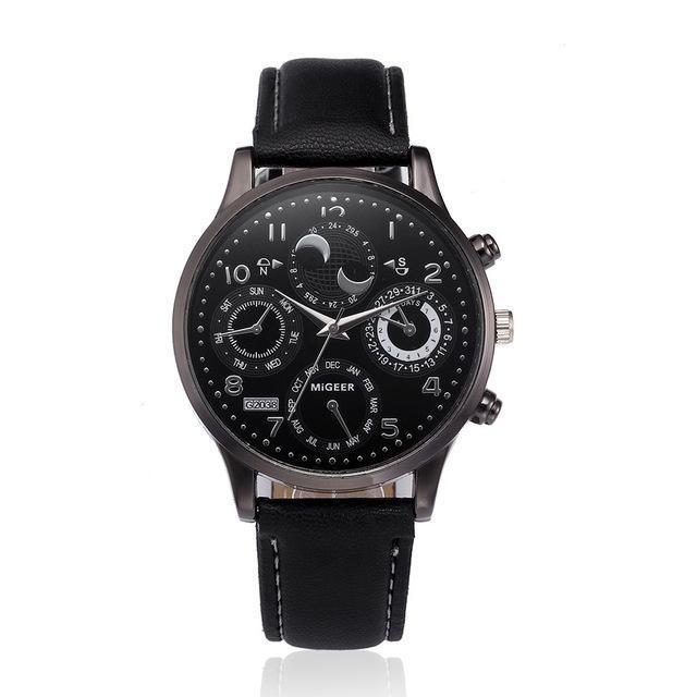 Relógio Alloy Masculino - Business relógio 016 AmploTech Preto