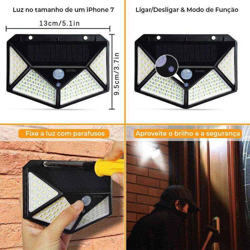 Refletor Sunlight Potência - 100 LEDs