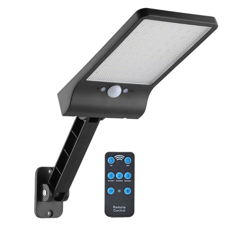 Refletor Solar 50 LED - Controle Remoto + Sensor Movimento